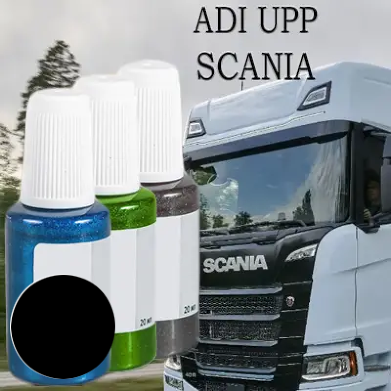 SCANIA 1396114 BLACK реставраційний флакон з пензликом ADI UPP - 20мл