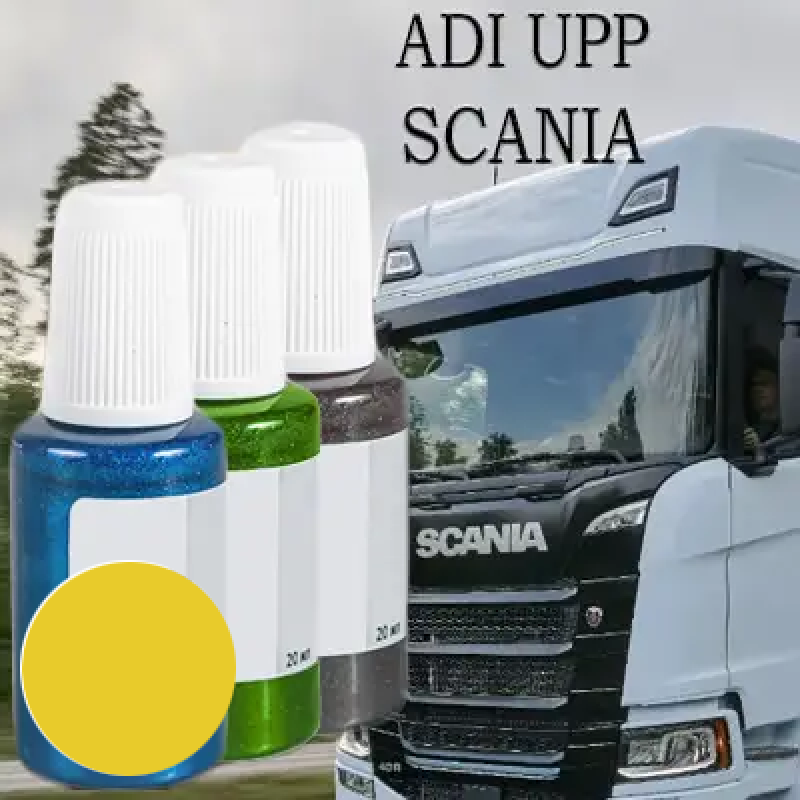 SCANIA 1396134 YELLOW реставраційний флакон з пензликом ADI UPP - 20мл