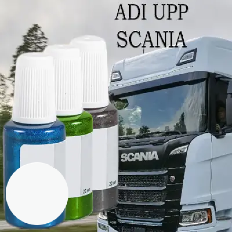 SCANIA 1396159 WHITE SS D73 реставраційний флакон з пензликом ADI UPP - 20мл