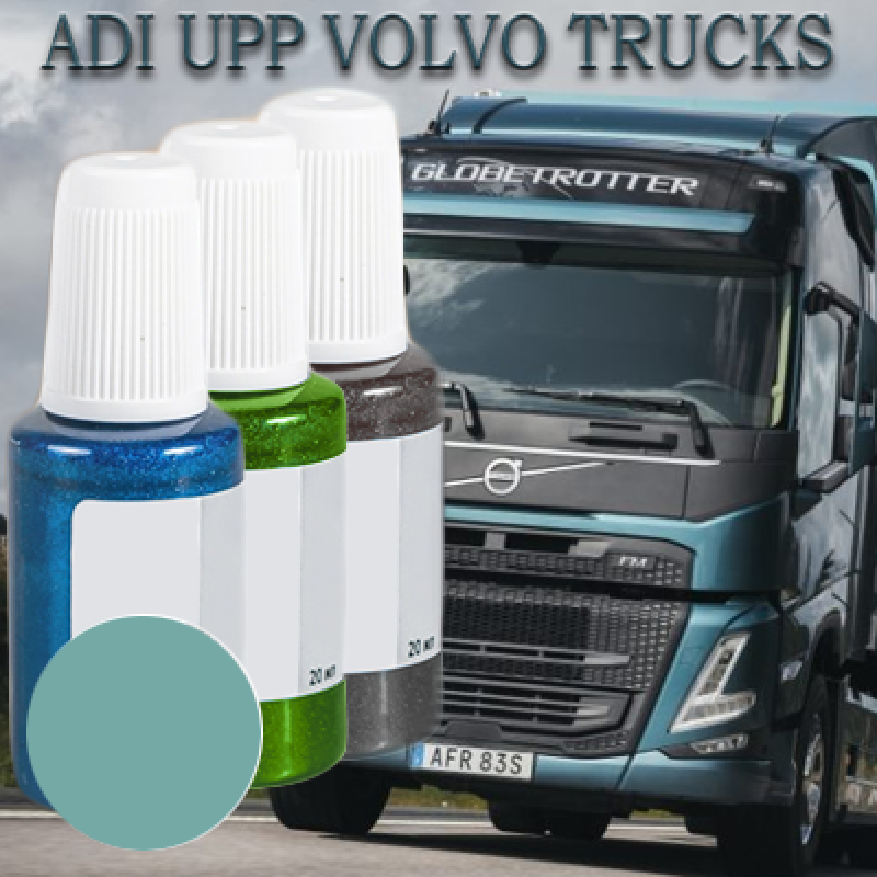 Volvo S98841 PASTEL TURQUOISE RAL 6034 (TRUCKS) реставраційний флакон з пензликом ADI UPP - 20мл