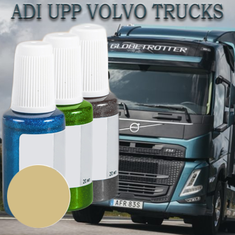 Volvo S98822 GREEN BEIGE RAL 1000 (TRUCKS) реставраційний флакон з пензликом ADI UPP - 20мл