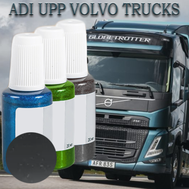 Volvo S98782 BLACK MET. (TRUCKS) реставраційний флакон з пензликом ADI UPP - 20мл