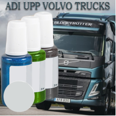 Volvo S98717 ARTIC WHITE DB 147 (TRUCKS) реставраційний флакон з пензликом ADI UPP - 20мл