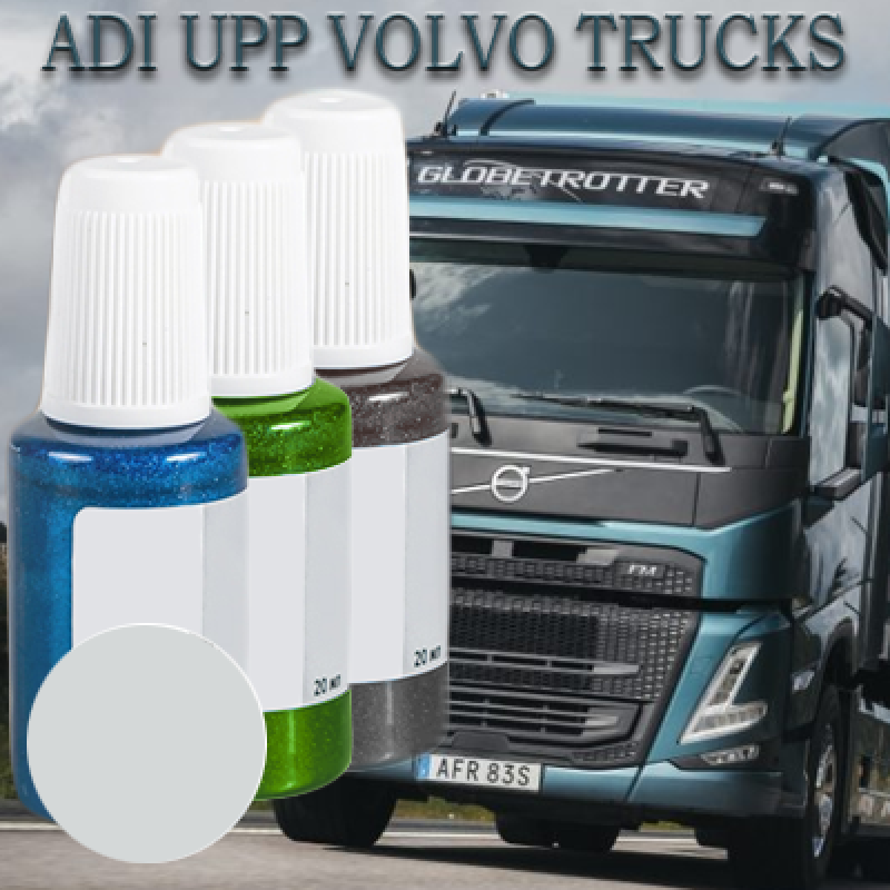 Volvo S98717 ARTIC WHITE DB 147 (TRUCKS) реставраційний флакон з пензликом ADI UPP - 20мл