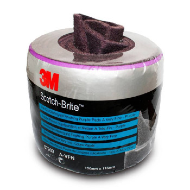 Аркуші скотч-брайт у рулоні 3M Scotch-Brite CF-SR, Very Fine, ПУРПУРНИЙ, 115х150мм - 35 аркушів Аркуші скотч-брайт у рулоні 3M Scotch-Brite CF-SR, Very Fine, ПУРПУРНИЙ, 115х150мм - 35 аркушів