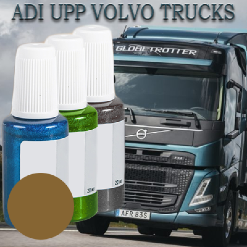 Volvo S98639 GREEN BROWN RAL 8000 (TRUCKS) реставраційний флакон з пензликом ADI UPP - 20мл