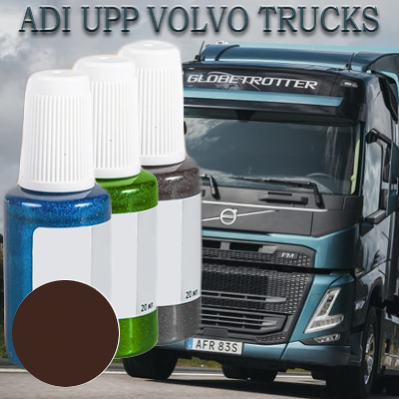 Volvo S98638 CHOCOLATE BROWN RAL 8017 (TRUCKS) реставраційний флакон з пензликом ADI UPP - 20мл