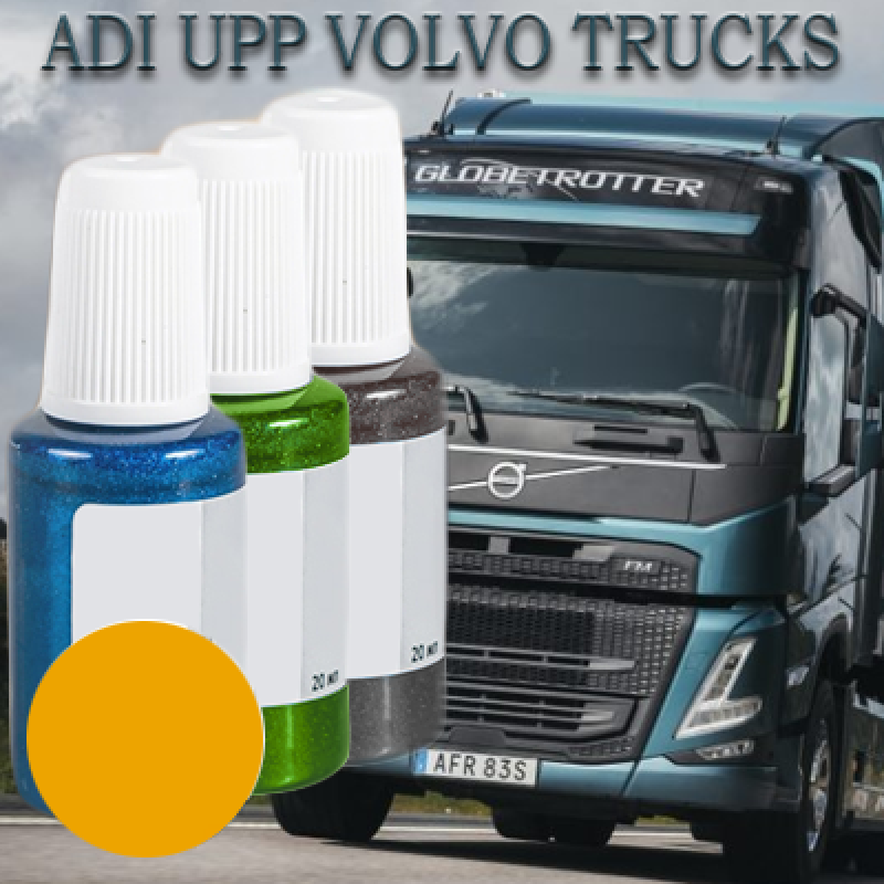 Volvo S98629 GOLDEN YELLOW RAL 1004 (TRUCKS) реставраційний флакон з пензликом ADI UPP - 20мл