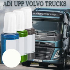Volvo S98619 WHITE SP (TRUCKS) реставраційний флакон з пензликом ADI UPP - 20мл