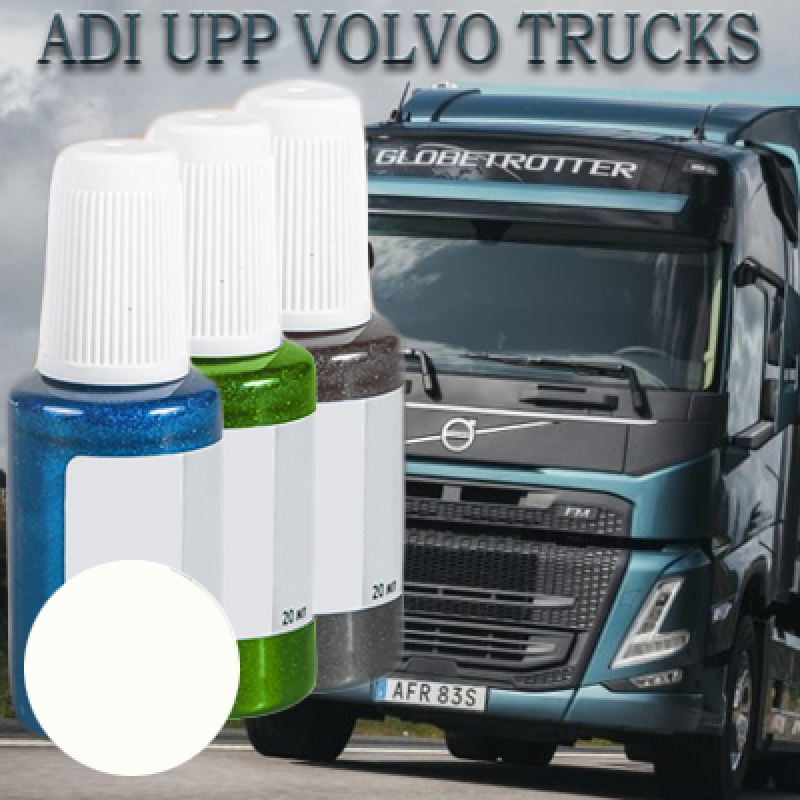 Volvo S98619 WHITE SP (TRUCKS) реставраційний флакон з пензликом ADI UPP - 20мл