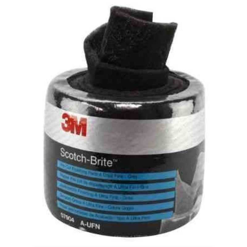 Аркуші скотч-брайт у рулоні 3M Scotch-Brite CF-SR, Ultra Fine, СІРИЙ, 115х150мм - 35 аркушів Аркуші скотч-брайт у рулоні 3M Scotch-Brite CF-SR, Ultra Fine, СІРИЙ, 115х150мм - 35 аркушів