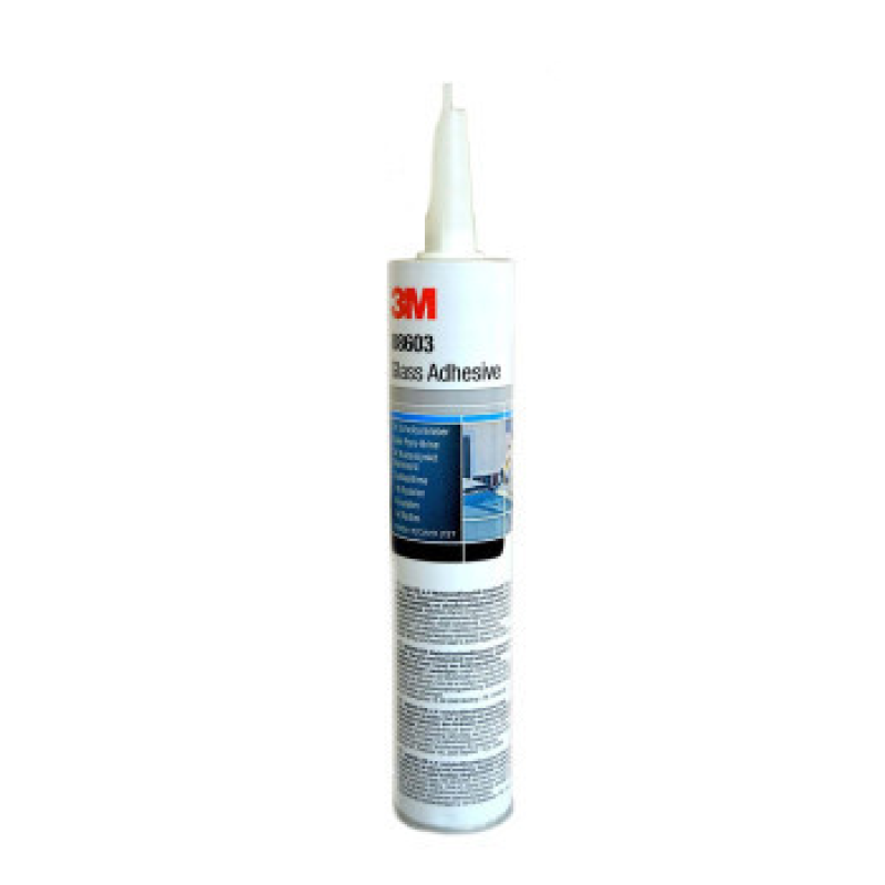 Поліуретановий клей-герметик для вклеювання скла 3M Glass Adhesive, картридж - 310 мл