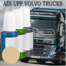 Volvo S98519 IVORY WHITE RAL 1014 (TRUCKS) реставраційний флакон з пензликом ADI UPP - 20мл