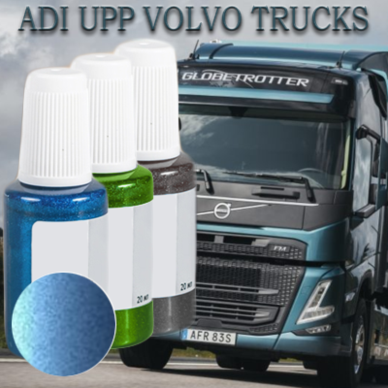 Volvo S97979 TRANSPORT BLUE MET. (TRUCKS) реставраційний флакон з пензликом ADI UPP - 20мл