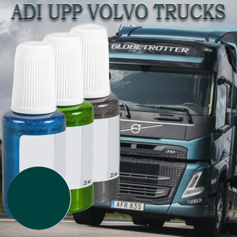 Volvo S97612 BLUE GREEN RAL 6004 (TRUCKS) реставраційний флакон з пензликом ADI UPP - 20мл