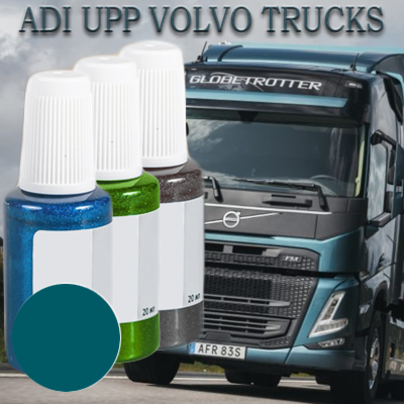 Volvo S97596 AKKA BLUE RAL 690-5 (TRUCKS) реставраційний флакон з пензликом ADI UPP - 20мл