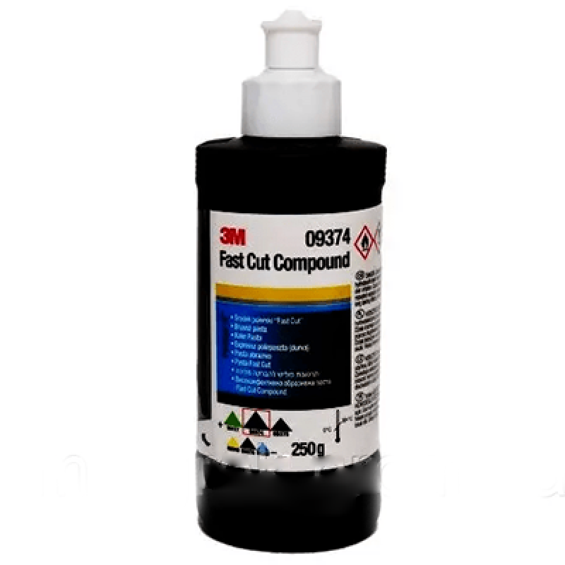 Високоефективна абразивна паста 3М 09374 Fast Cut Compound - 0.25кг