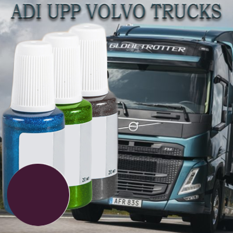 Volvo S97566 PURPURVIOLETT RAL 4007 (TRUCKS) реставраційний флакон з пензликом ADI UPP - 20мл