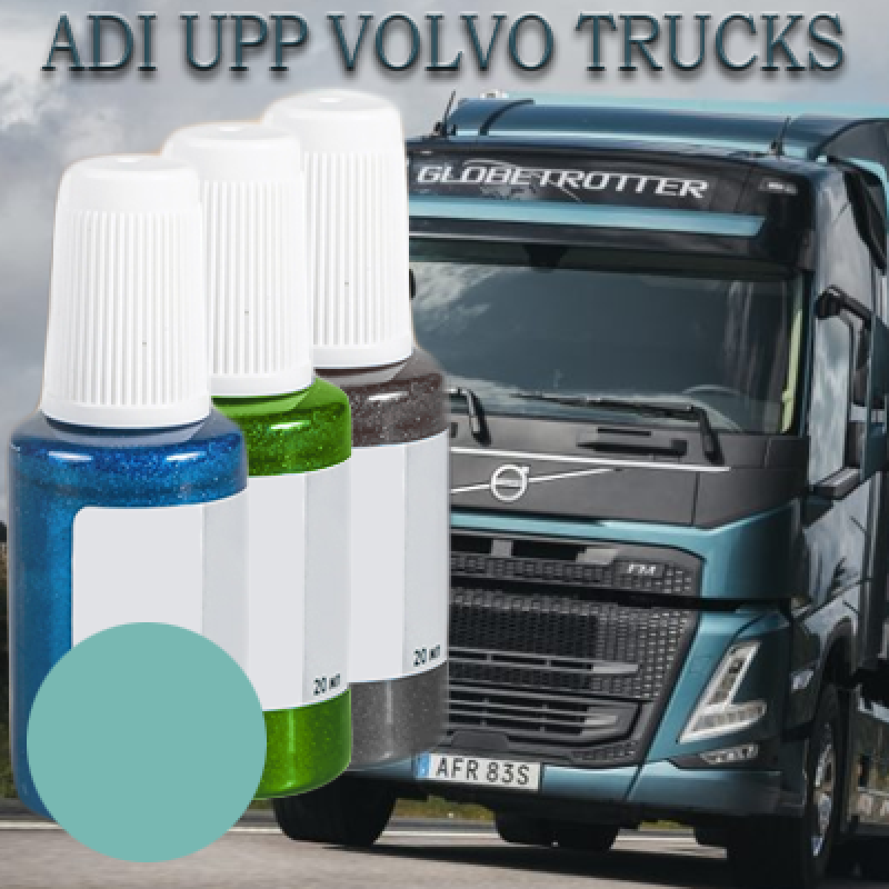 Volvo S97294 LIGHT GREEN RAL 6027 (TRUCKS) реставраційний флакон з пензликом ADI UPP - 20мл