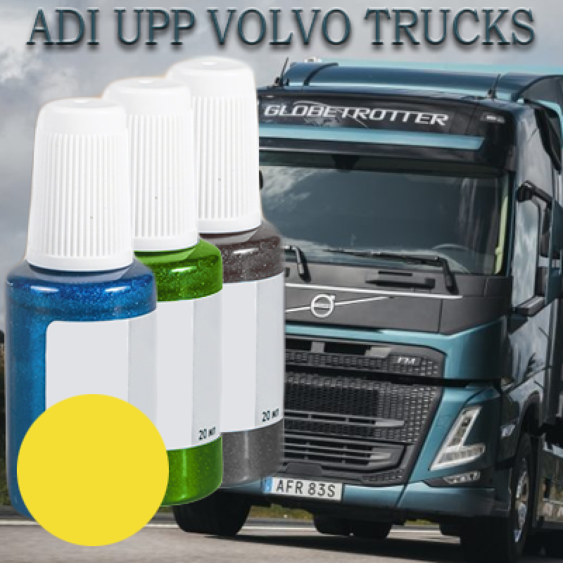 Volvo S97201 EXPRESS YELLOW (TRUCKS) реставраційний флакон з пензликом ADI UPP - 20мл