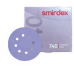 Абразивний диск Smirdex CERAMIC LINE (740) d125мм, 8 отворів - Р40