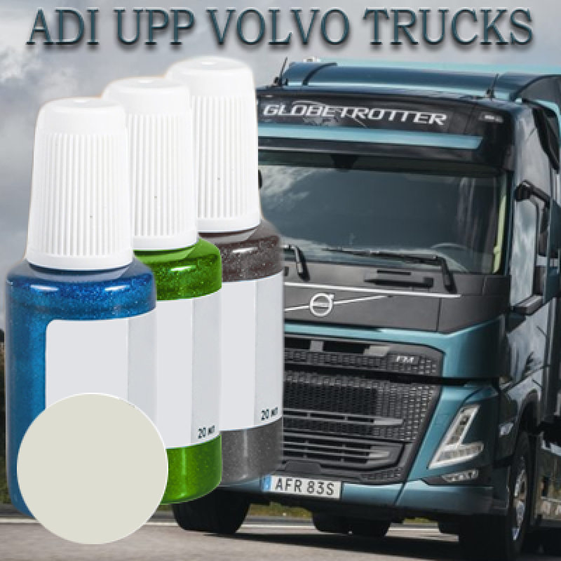 Volvo S97178 WHITE (TRUCKS) реставраційний флакон з пензликом ADI UPP - 20мл