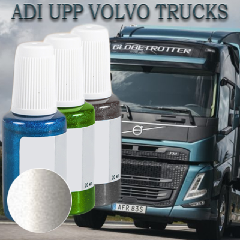 Volvo S91886 SILVER MET. (TRUCKS) реставраційний флакон з пензликом ADI UPP - 20мл
