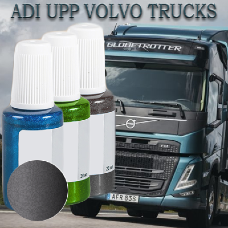 Volvo S91884 DOLOMIT GREY MET. (TRUCKS) реставраційний флакон з пензликом ADI UPP - 20мл
