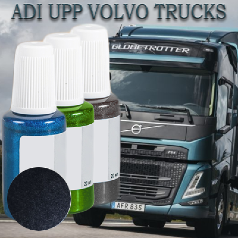 Volvo S91882 BLACK PRL. (TRUCKS) реставраційний флакон з пензликом ADI UPP - 20мл