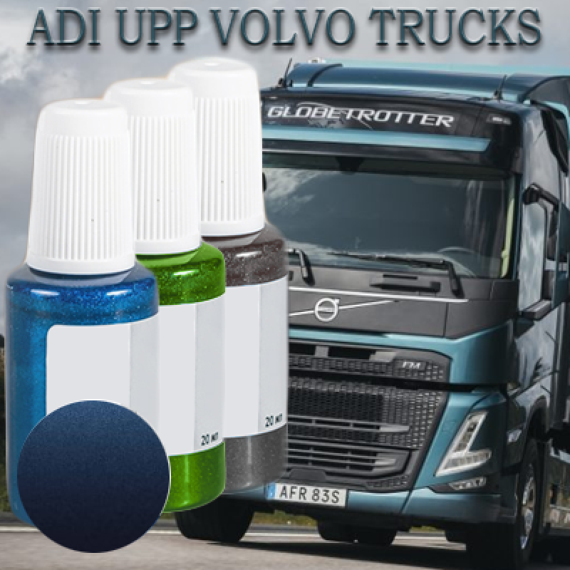 Volvo S91860 AZUR BLUE MET. FEU T4 9860 (TRUCKS) реставраційний флакон з пензликом ADI UPP - 20мл