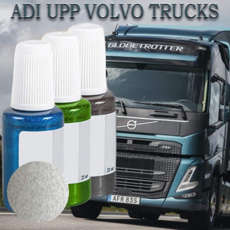 Volvo S91852 SILVER GREEN MET. (TRUCKS) реставраційний флакон з пензликом ADI UPP - 20мл