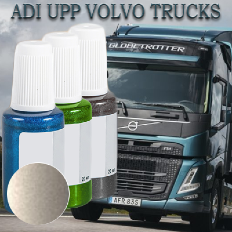 Volvo S91828 SILVERSAND MET. (TRUCKS) реставраційний флакон з пензликом ADI UPP - 20мл