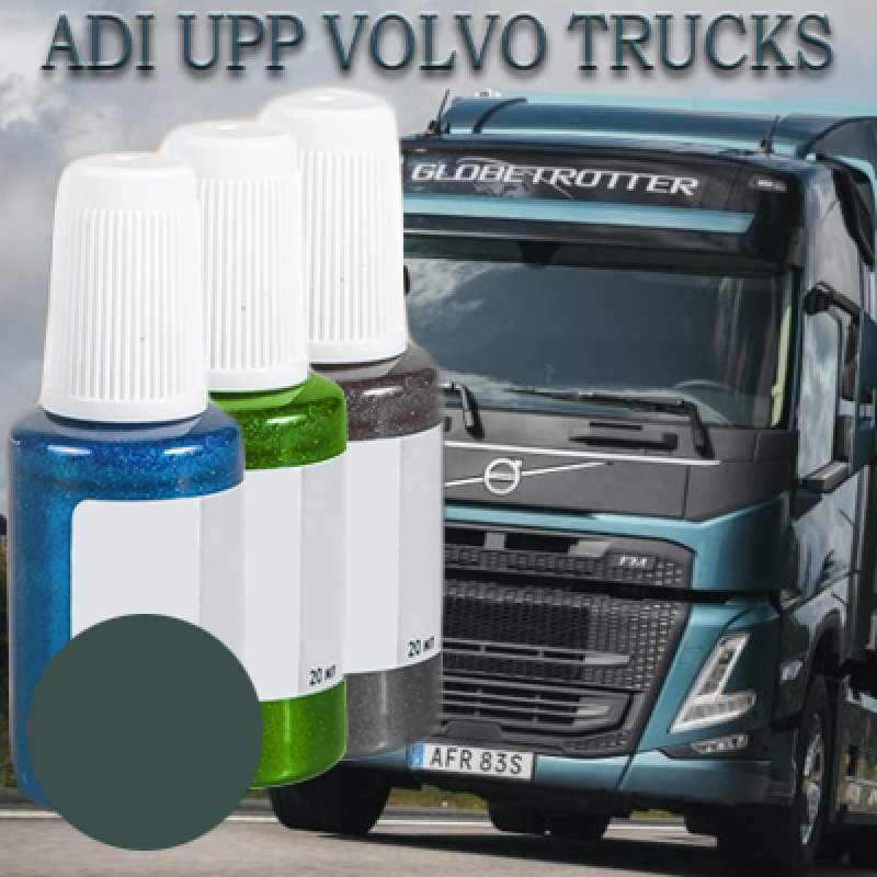 Volvo S91819 VERDE BERTONE MET. (TRUCKS) реставраційний флакон з пензликом ADI UPP - 20мл