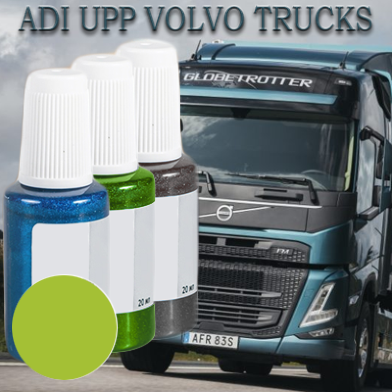 Volvo S91798 LIME GREEN (TRUCKS) реставраційний флакон з пензликом ADI UPP - 20мл