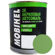Двокомпонентна акрилова автоемаль Mobihel 2:1, 325 СВІТЛО-ЗЕЛЕНА - 0,75л