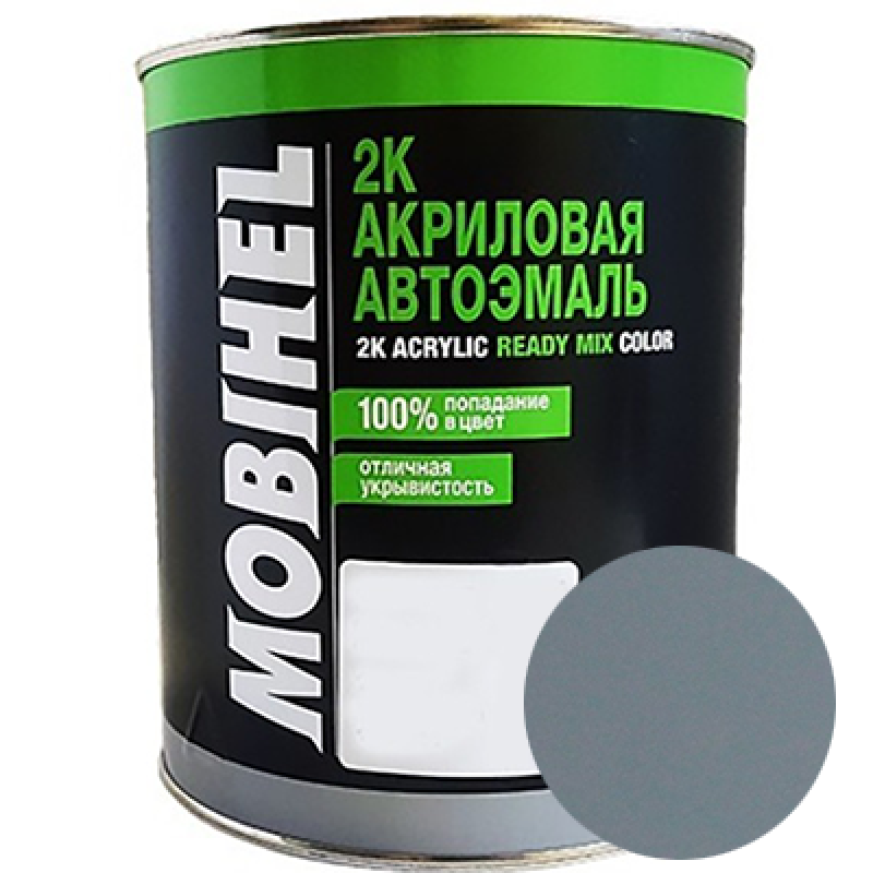 Двокомпонентна акрилова автоемаль Mobihel 2:1, 605 НАРВА - 0,75л