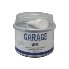 Наповнювальна середньозерниста поліефірна шпаклівка GARAGE UNI (0.5 кг)