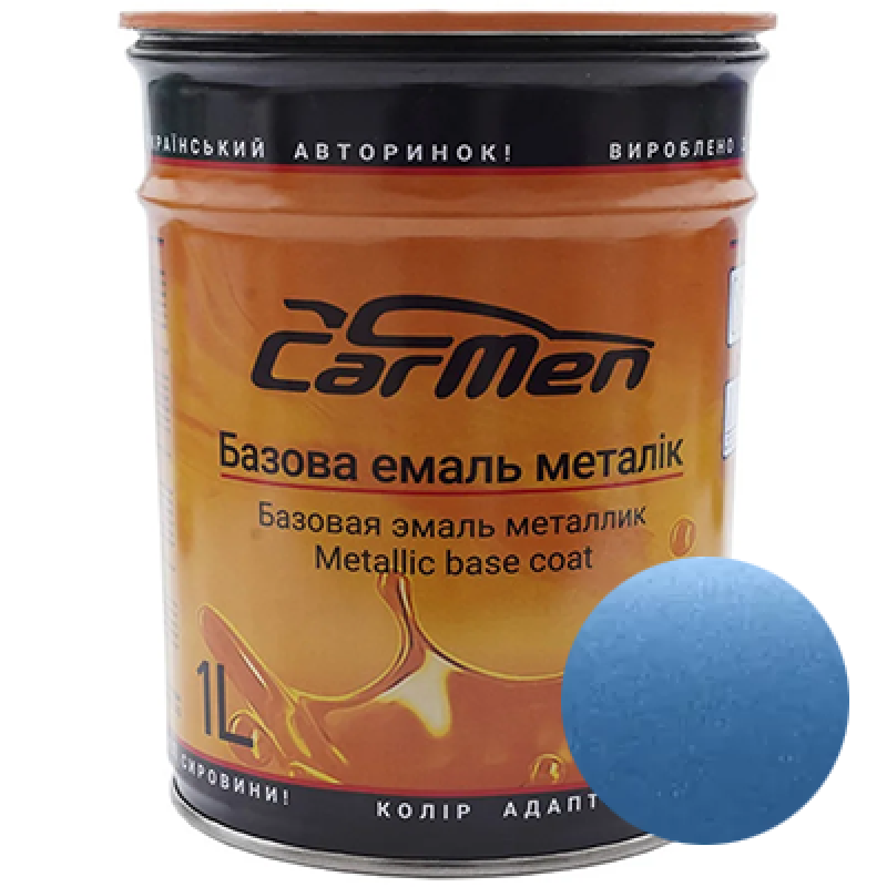 Daewoo 23M Oxygen Blue MET. базова автоемаль CarMen - 1л Daewoo 23M Oxygen Blue MET. базова автоемаль CarMen - 1л