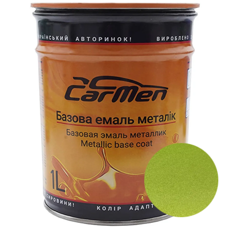 Daewoo 38U Cyber Green MET. базова автоемаль CarMen - 1л Daewoo 38U Cyber Green MET. базова автоемаль CarMen - 1л