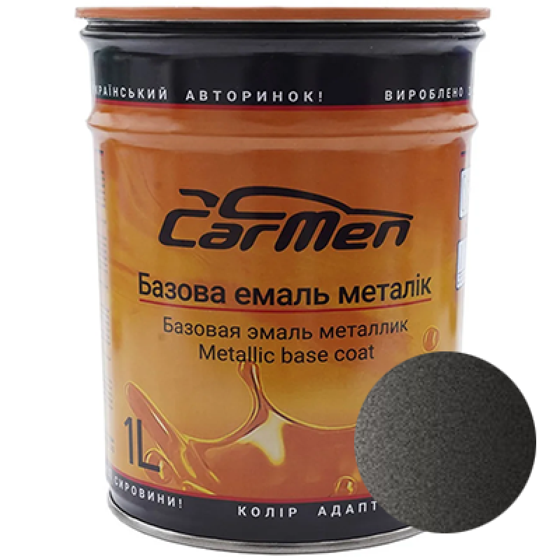 ZAZ TT663123 Gray meteor MET. базова автоемаль CarMen - 1л ZAZ TT663123 Gray meteor MET. базова автоемаль CarMen - 1л