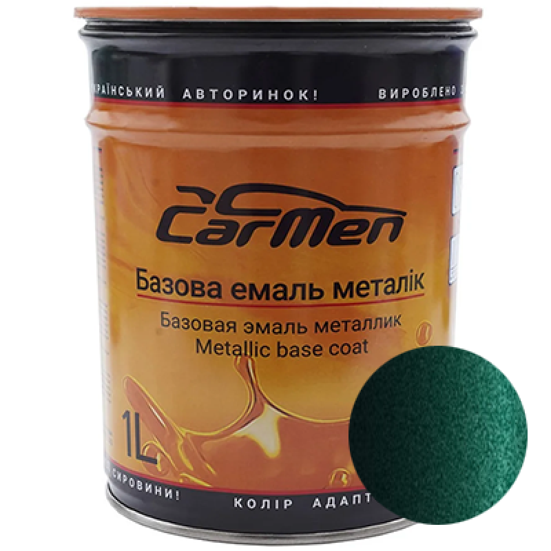 ZAZ TT886436 Green spot MET. базова автоемаль CarMen - 1л ZAZ TT886436 Green spot MET. базова автоемаль CarMen - 1л