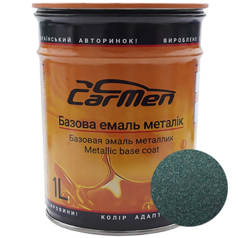 ZAZ 03049 Green MET. базова автоемаль CarMen - 1л
