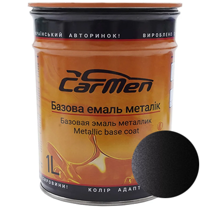 Chery CB Magic Black MET. базова автоемаль CarMen - 1л Chery CB Magic Black MET. базова автоемаль CarMen - 1л