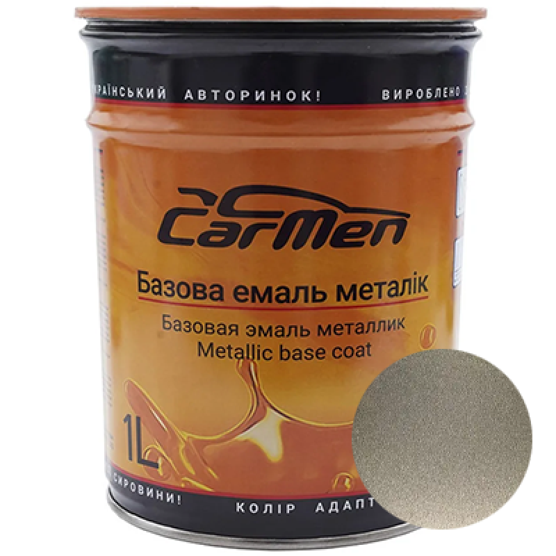 Volkswagen LC8Y Fluid Brown MET. базова автоемаль CarMen - 1л Volkswagen LC8Y Fluid Brown MET. базова автоемаль CarMen - 1л