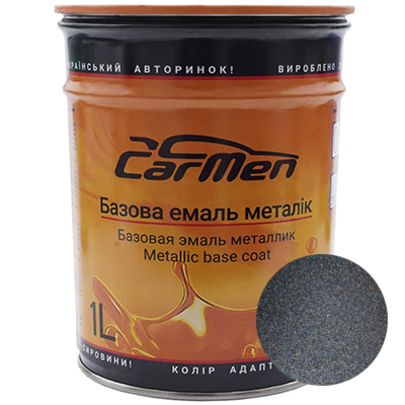 Renault B66 Dark Grey MET. базова автоемаль CarMen - 1л