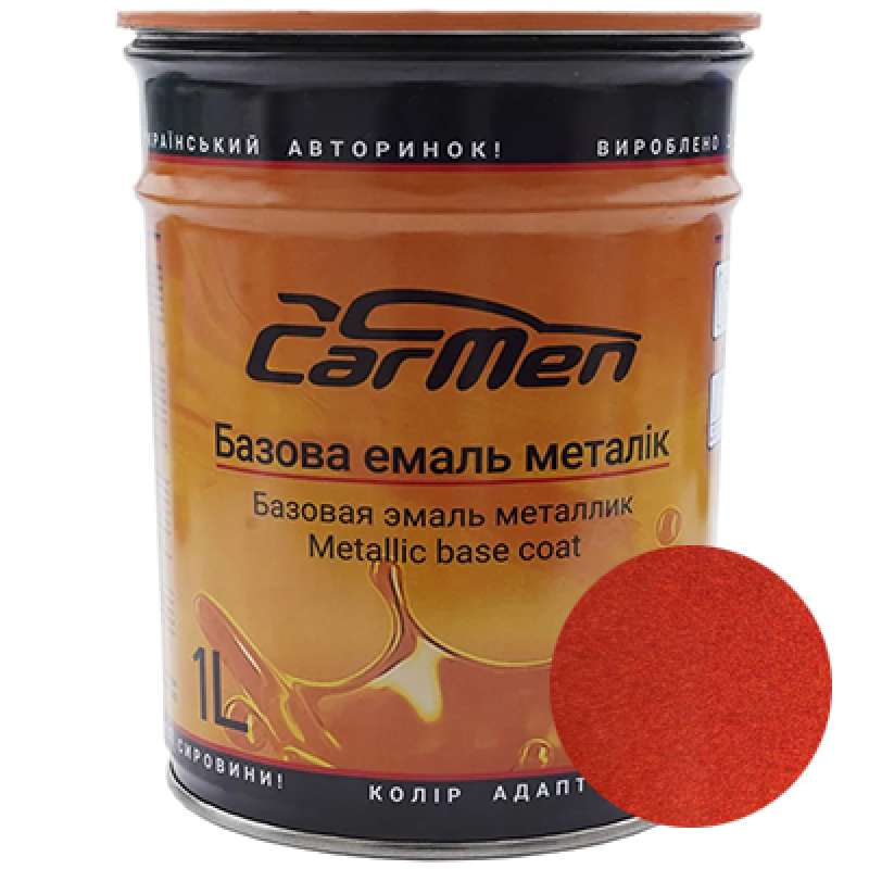 Ford Europe 3RSE Tango Red MET. базова автоемаль CarMen - 1л Ford Europe 3RSE Tango Red MET. базова автоемаль CarMen - 1л