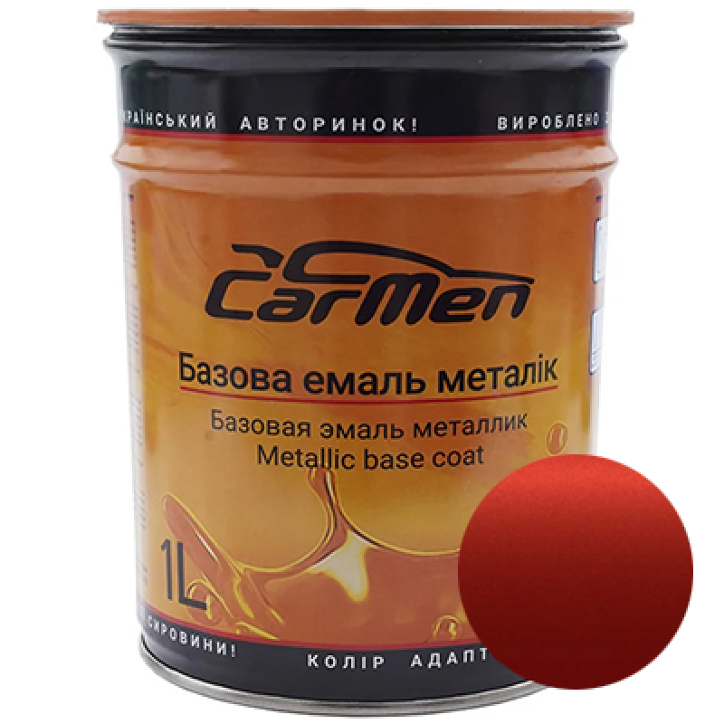 KIA / Hyundai TDY Garnet Red MET. базова автоемаль CarMen - 1л