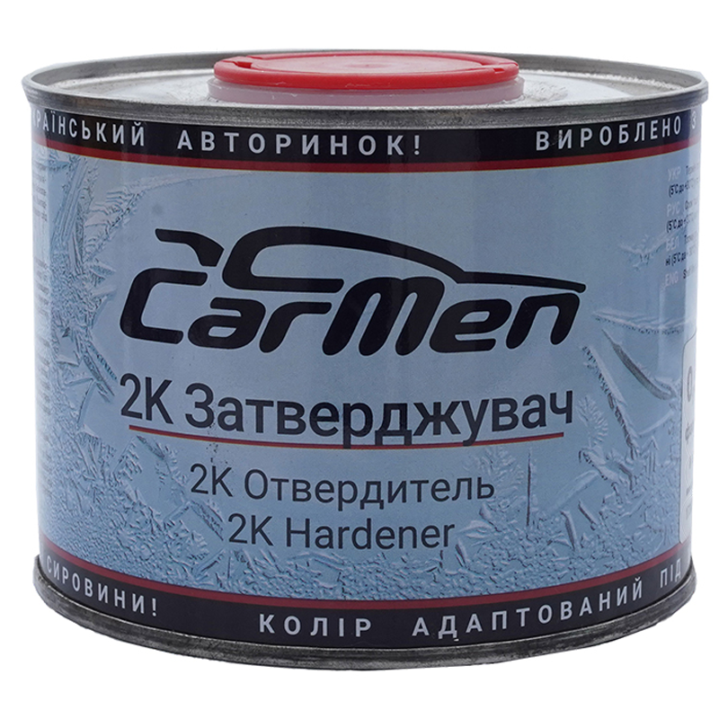 Затверджувач для акрилової автоемалі 2К CarMen standart - 0.4л Затверджувач для акрилової автоемалі 2К CarMen standart - 0.4л
