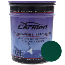 Двокомпонентна акрилова автоемаль CarMen 2:1, Mercedes 6464 ORCHID GREEEN - 0,8л