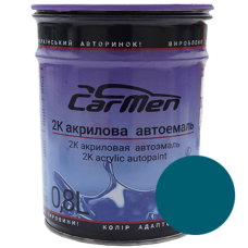 Двокомпонентна акрилова автоемаль CarMen 2:1, Citroen EPW BLEU TROPIQUES - 0,8л